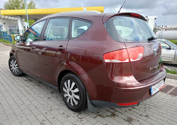 Seat Altea XL cena 12500 przebieg: 306652, rok produkcji 2008 z Gdańsk małe 781
